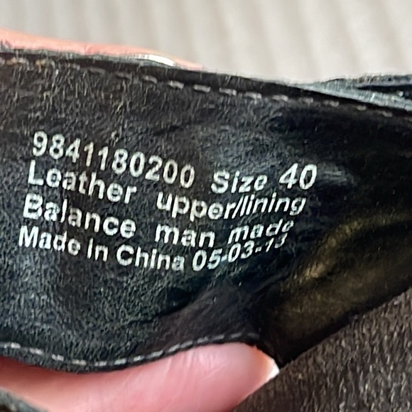 Dansko Sophie Black Iridescent Dotted Two Strap Heeled Sandals - Picture 7 of 8